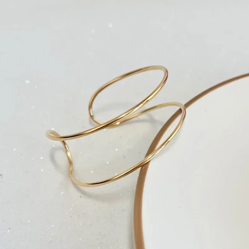 BRACELETE ABERTO FIO DUPLO