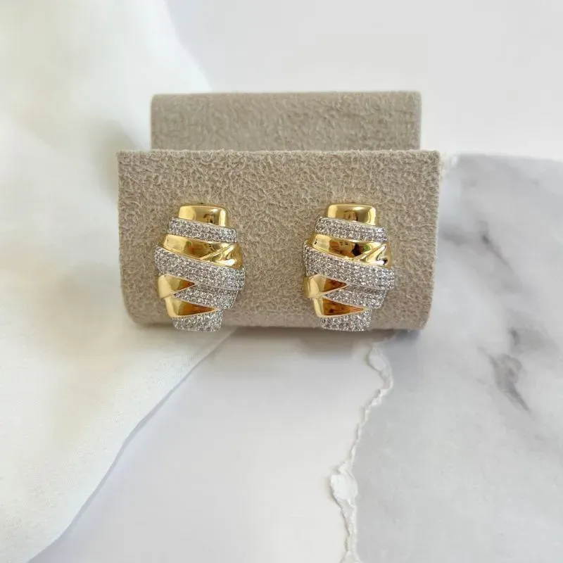 BRINCO AURORA LUXO CRAVEJADO