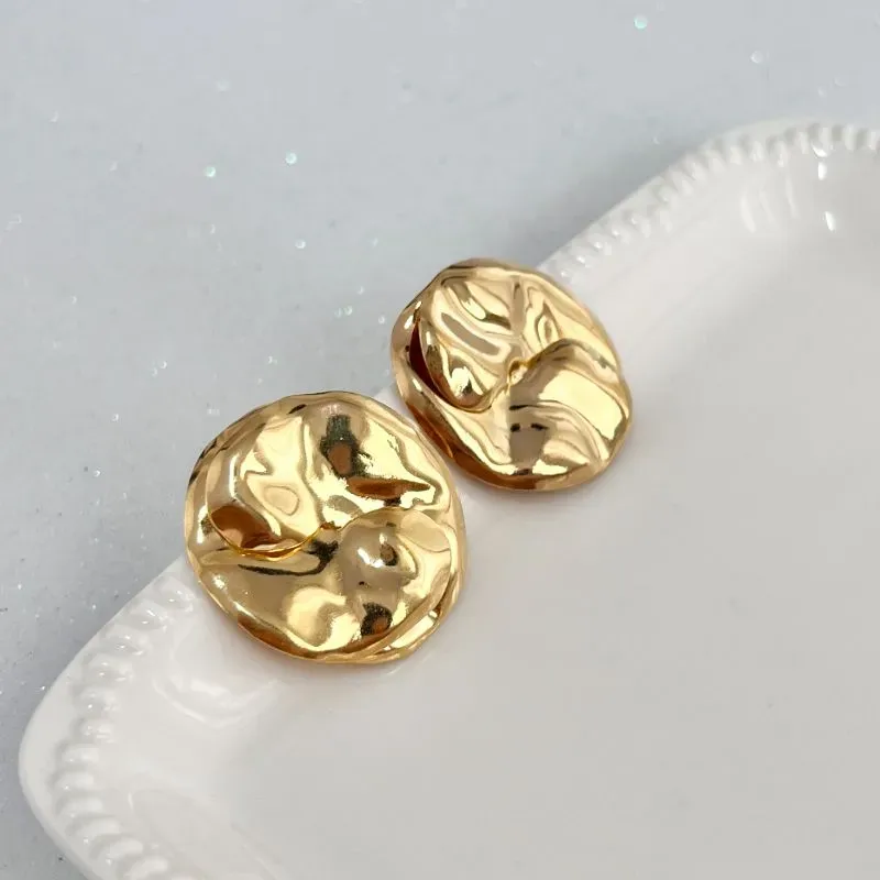 BRINCO CHAPA CÍRCULO AMASSADA 3CM