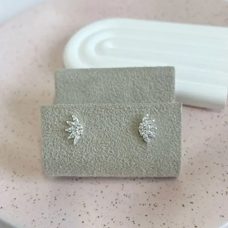 BRINCO PRATA925 MEIA FLOR DE NAVETES