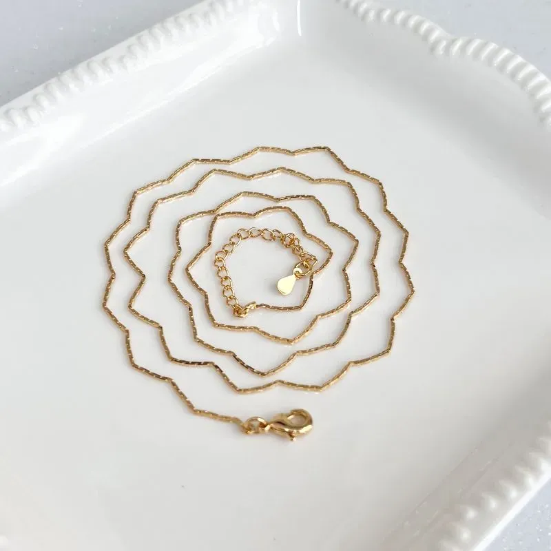 COLAR CHOKER FIO TRABALHADO 65CM