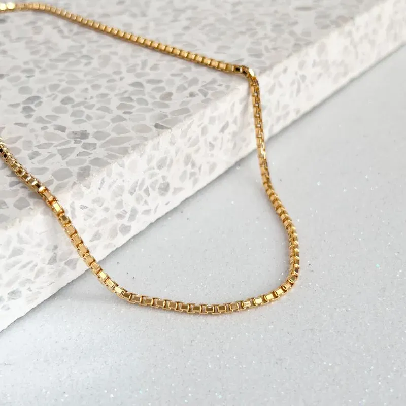 COLAR CHOKER VENEZIANA 2.3MM 45CM