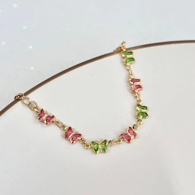 PULSEIRA INFANTIL BORBOLETAS