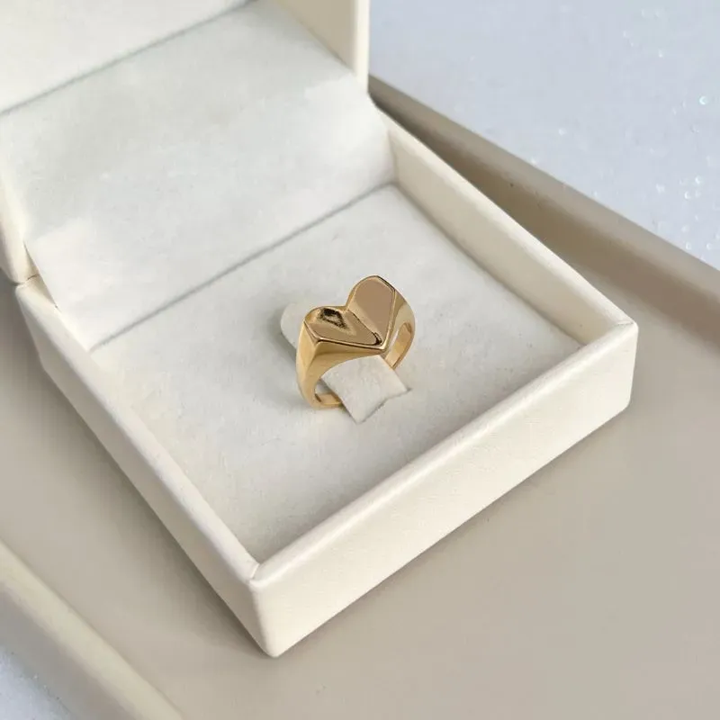 ANEL CORAÇÃO DIVIDIDO AO MEIO