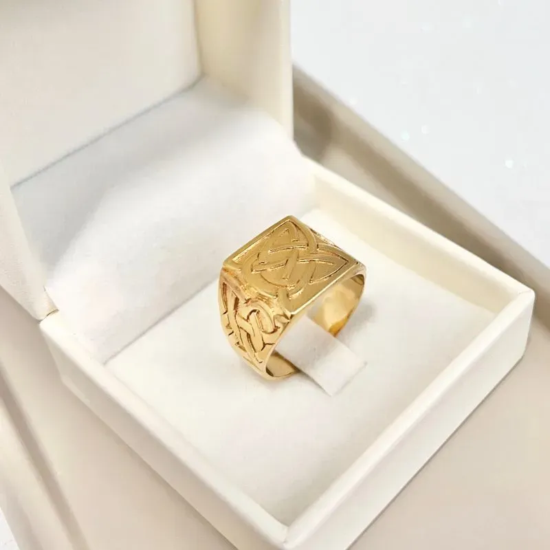 ANEL QUADRADO MASCULINO