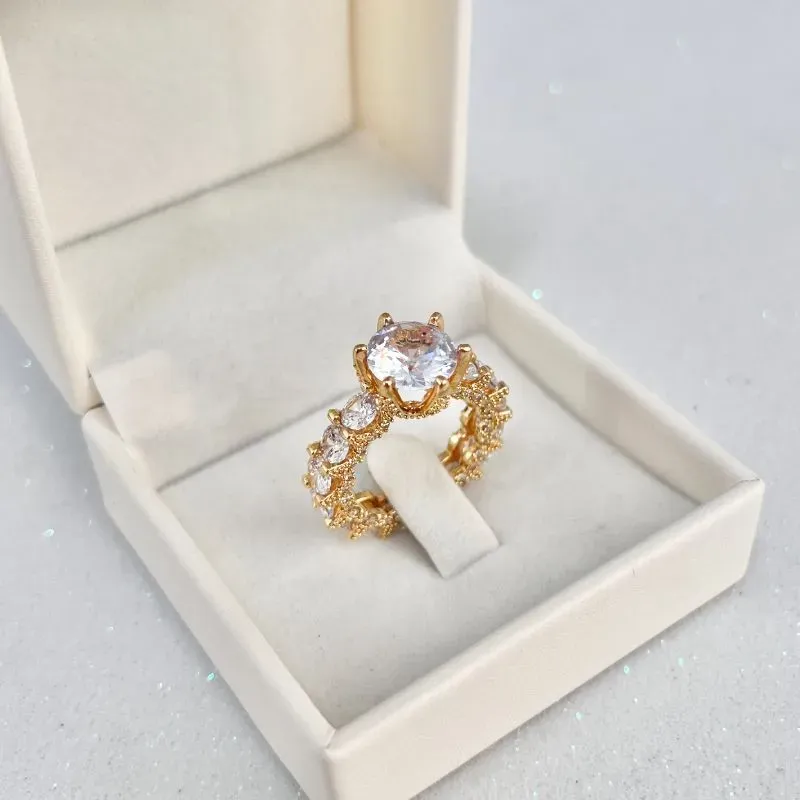 ANEL SOLITÁRIO LUXO