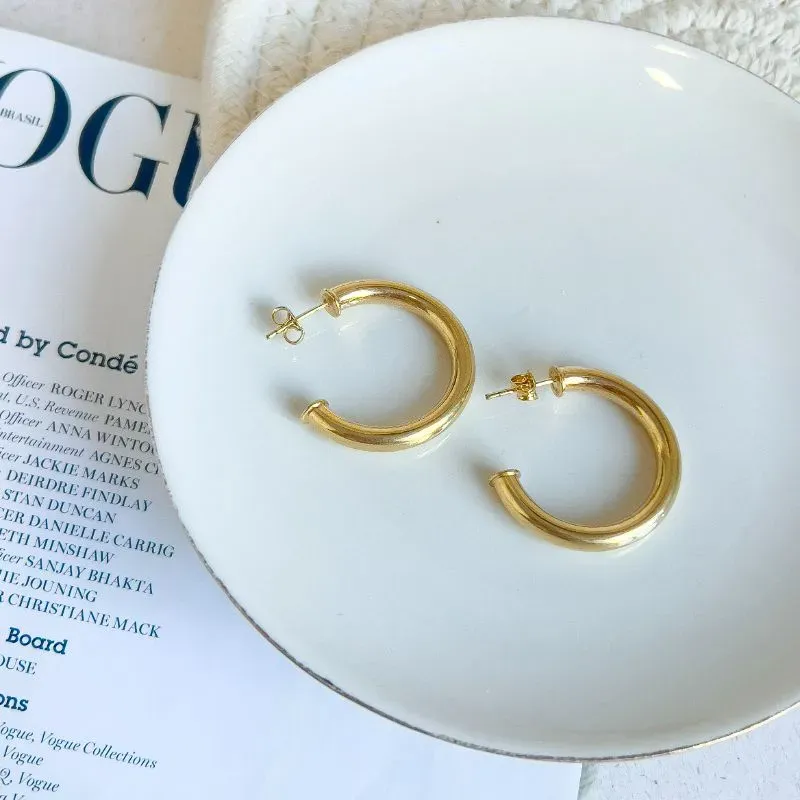 BRINCO ARGOLA TUBO 3CM