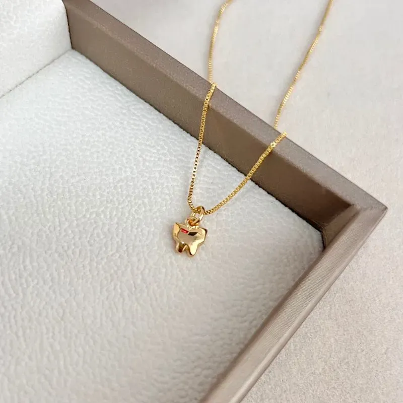 COLAR MINI BORBOLETA LISA