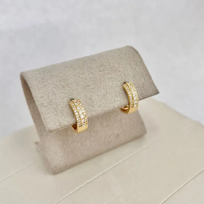 BRINCO ARGOLA ARTICULADA MICRO ZIRCONIAS