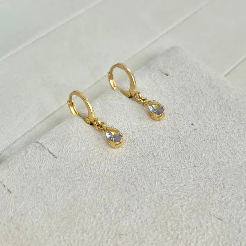 BRINCO ARGOLA CLICK GOTA LILÁS