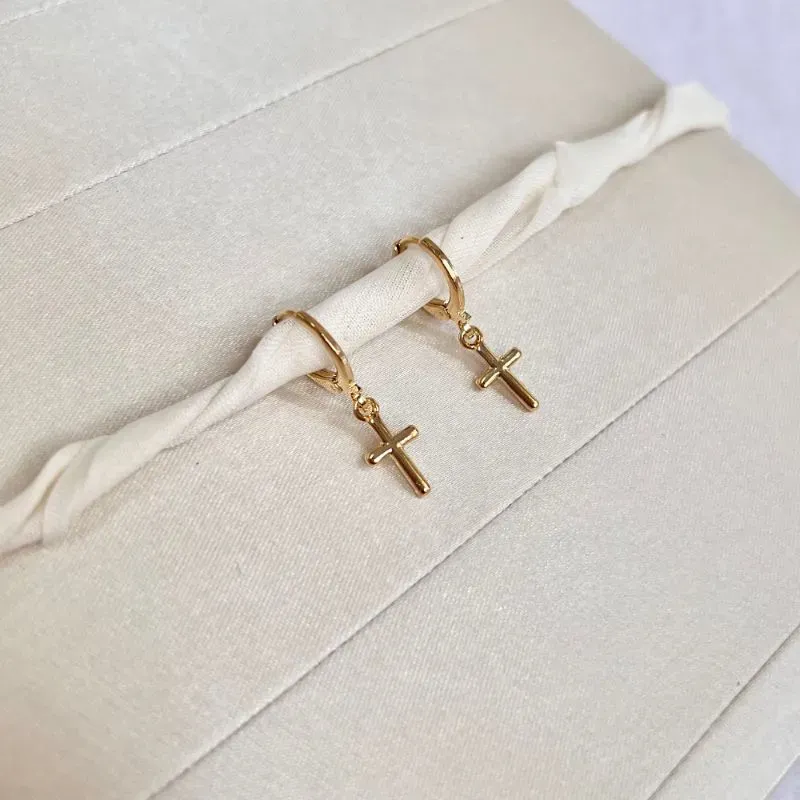 BRINCO ARGOLA DE CLICK MINI CRUZ