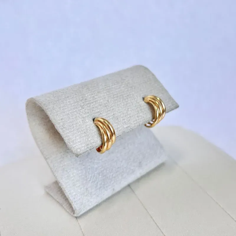 BRINCO ARGOLA PINO TRIPLA PEQUENA