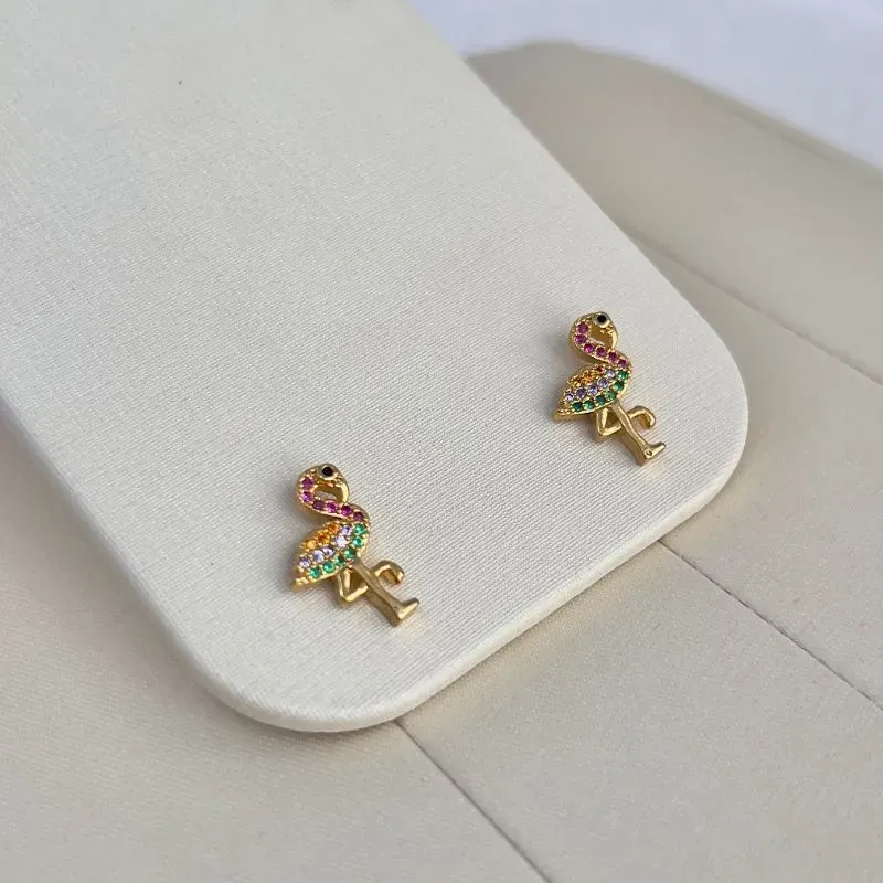 BRINCO FLAMINGO CRAVEJADO