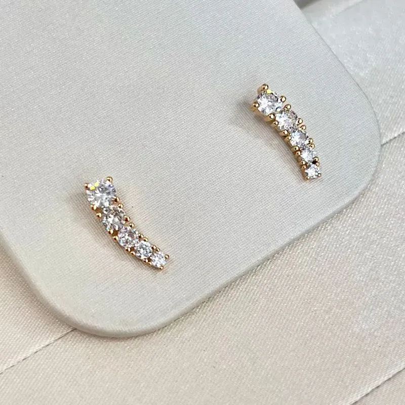 BRINCO MINI EAR CUFF ZIRCONIAS