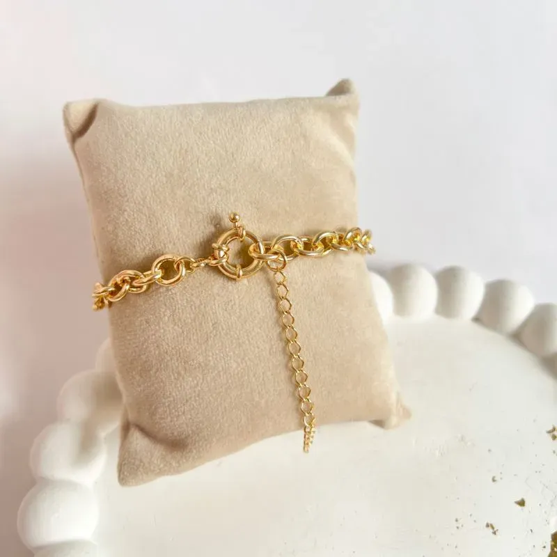 PULSEIRA ELOS COM FECHO BÓIA