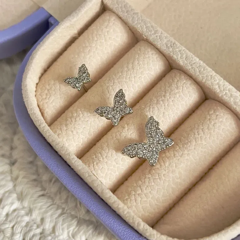 TRIO BRINCO PINO BORBOLETAS