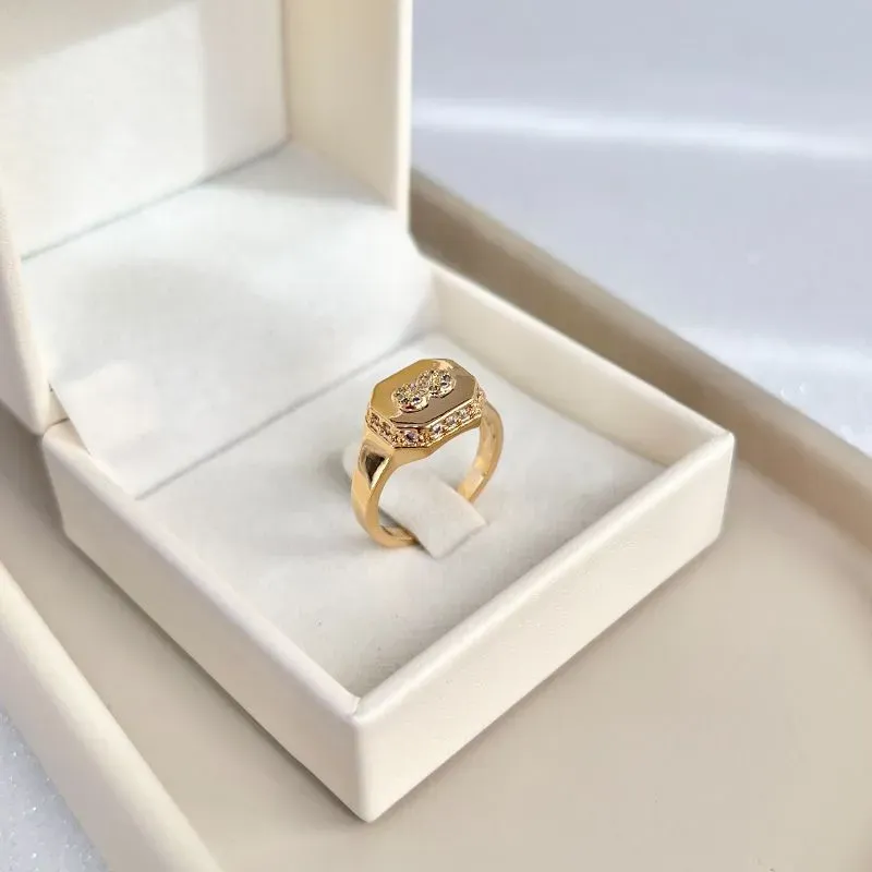 ANEL INFINITO CRAVEJADO