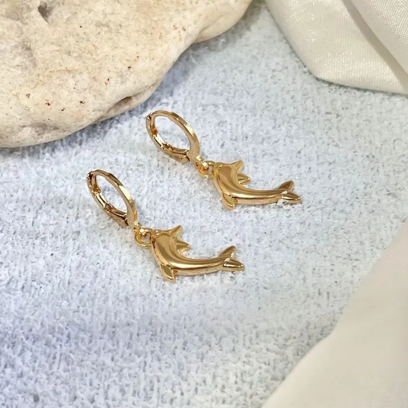 BRINCO ARGOLA CLICK GOLFINHO