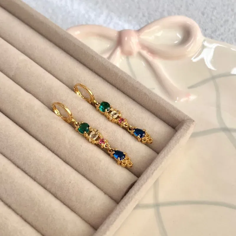 BRINCO ARGOLA CLICK PEDRARIA COLORIDA