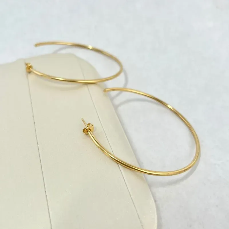 BRINCO ARGOLA FIO 2MM - 6CM