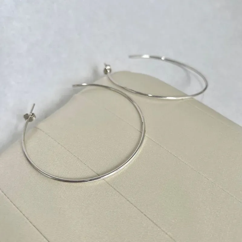 BRINCO ARGOLA FIO TRADICIONAL 6CM