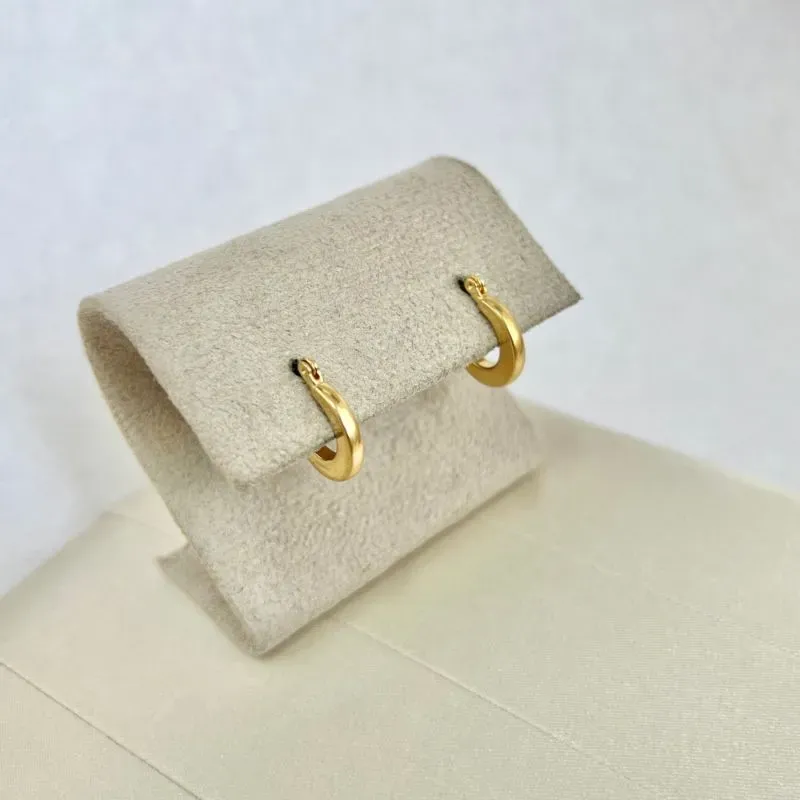 BRINCO ARGOLA USINADA MEIA LUA ENCAIXE