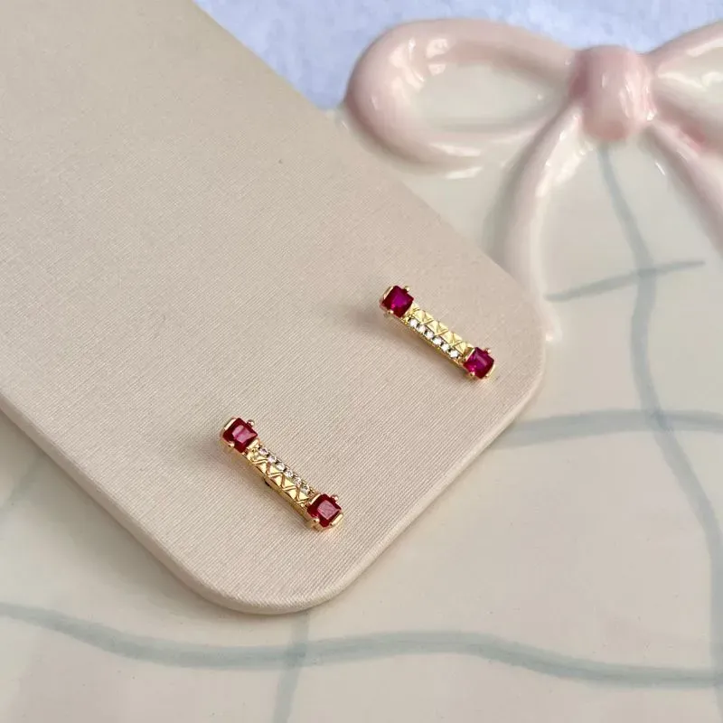 BRINCO PALITO 2 PEDRAS E MICRO ZIRCONIA