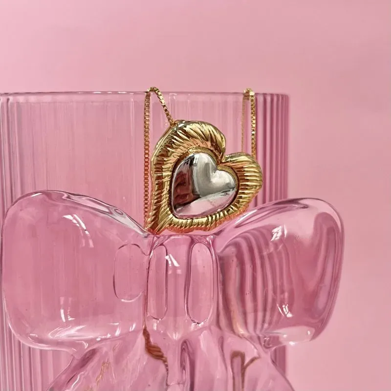 COLAR CORAÇÃO 2 BANHOS