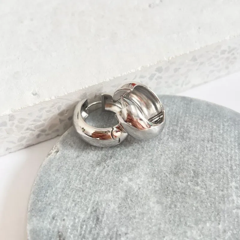 BRINCO ARGOLA ARTICULADA LISA 2,2CM