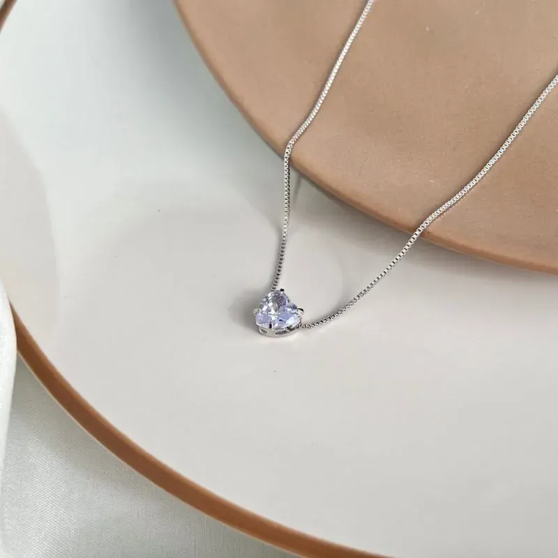 COLAR CORAÇÃO ZIRCONIA