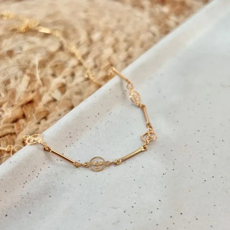 COLAR LONGO DIVINO ESPÍRITO SANTO 70CM