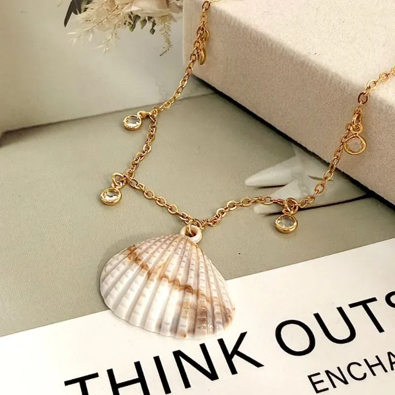 COLAR TIFFANY COM CONCHA
