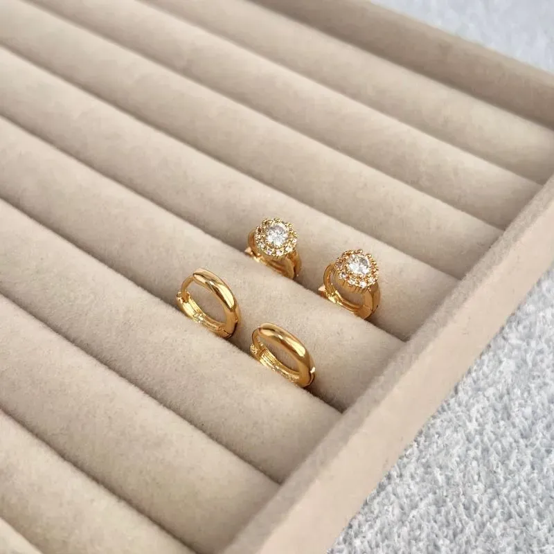 DUPLA BRINCO ARGOLAS DIFERENTES