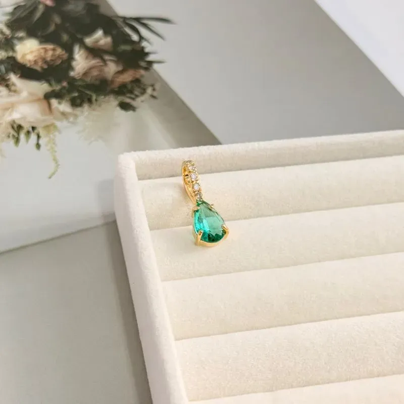 PINGENTE GOTA TURMALINA