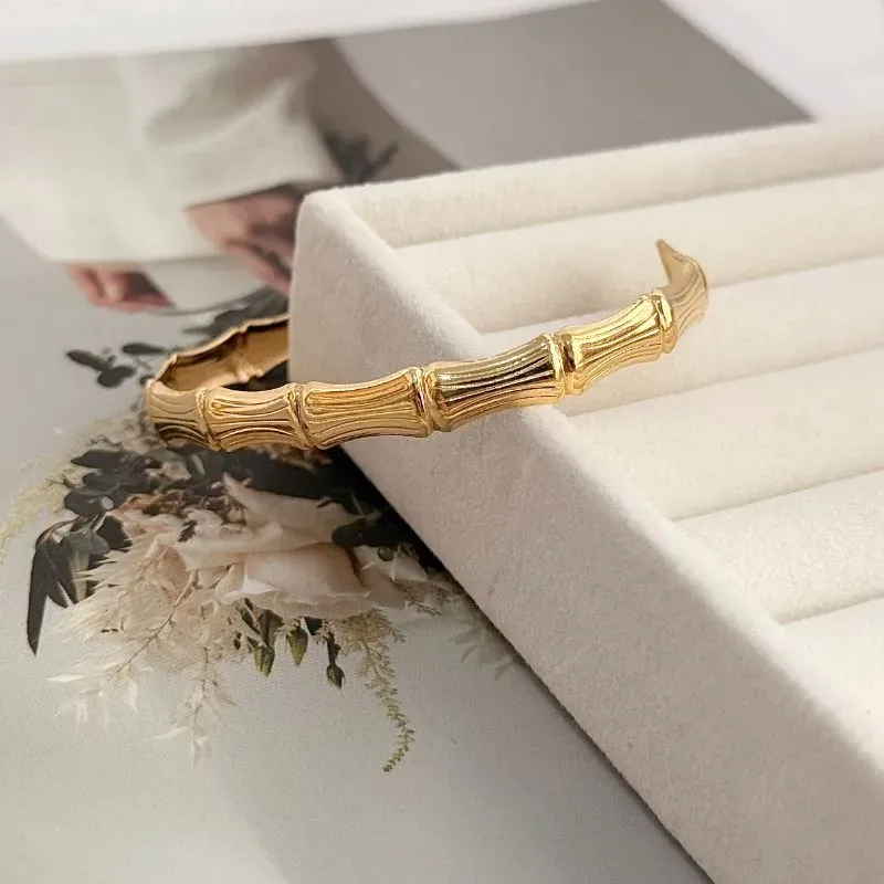 PULSEIRA BRACELETE ESTILO BAMBU