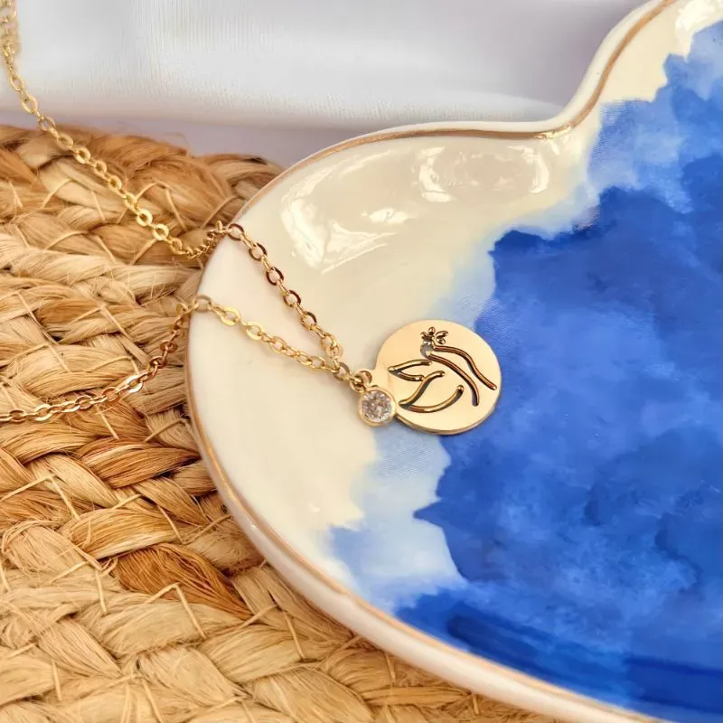 PULSEIRA PLACA DIVINO ESPÍRITO SANTO