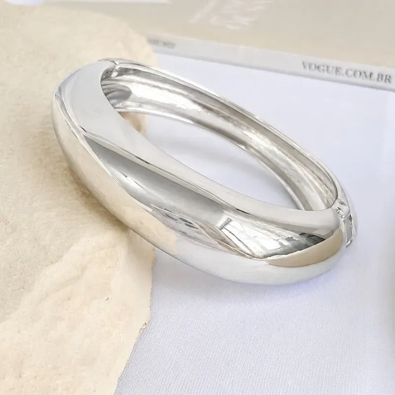 BRACELETE BOLD LISO COM FRISO