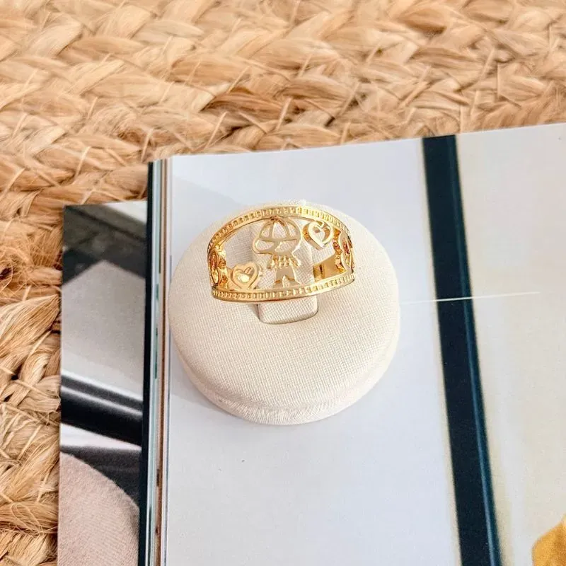 ANEL 1 MENINO CORAÇÕES
