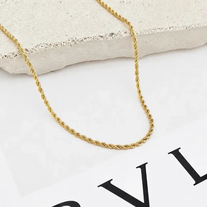 COLAR CHOKER CORDÃO BAIANO 2MM 35CM