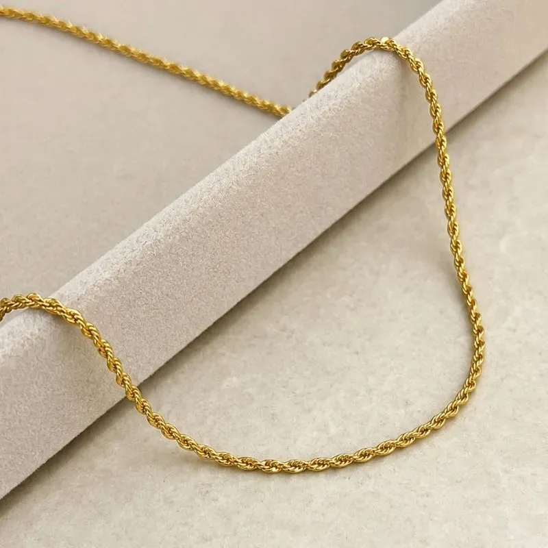 COLAR CORDÃO BAIANO 1,5MM - 40CM