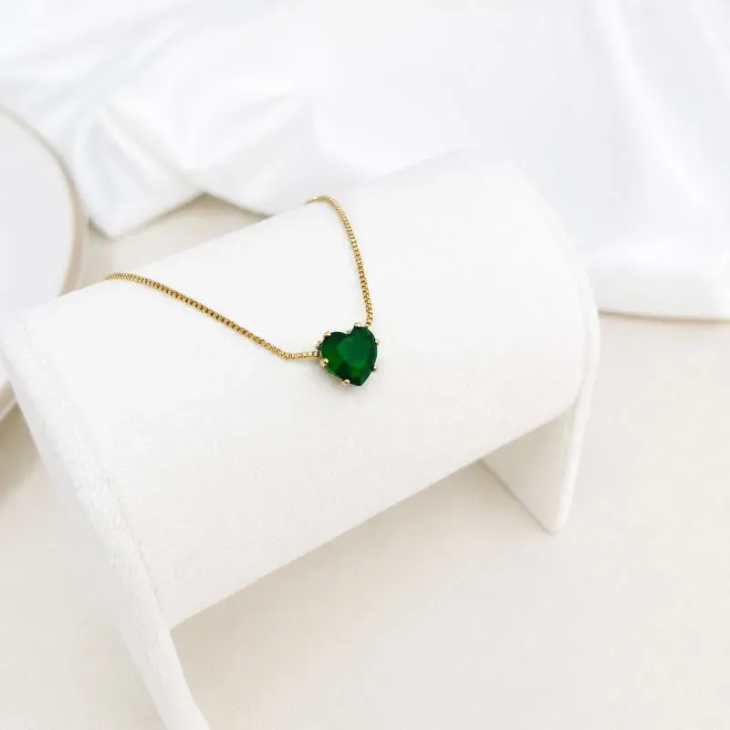 PULSEIRA CORAÇÃO VERDE AJUSTÁVEL