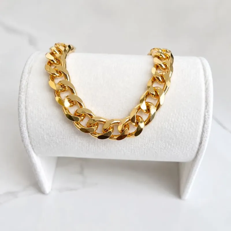 PULSEIRA ELO GRUMET FEMININA 9MM