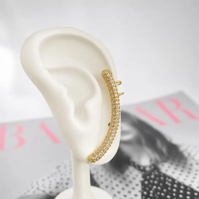 BRINCO EAR CUFF MICRO ZIRCONIAS