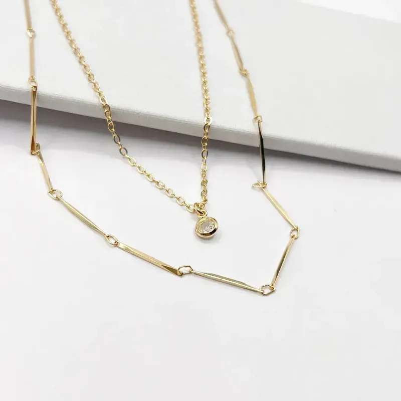 COLAR DUPLO CANUTILHOS E ELO PORTUGUÊS COM PONTO DE LUZ 45 E 39CM + 5CM EXTENSOR COLAR DUPLO CANUTILHOS E ELO PORTUGUÊS COM PONTO DE LUZ 45 E 39CM + 5CM EXTENSOR