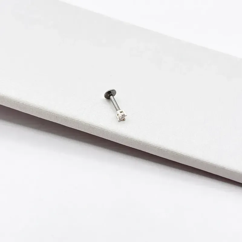 PIERCING PRATA925 COM BASE EM AÇO INOX PARA FURO PONTO DE LUZ PIERCING PRATA925 COM BASE EM AÇO INOX PARA FURO PONTO DE LUZ