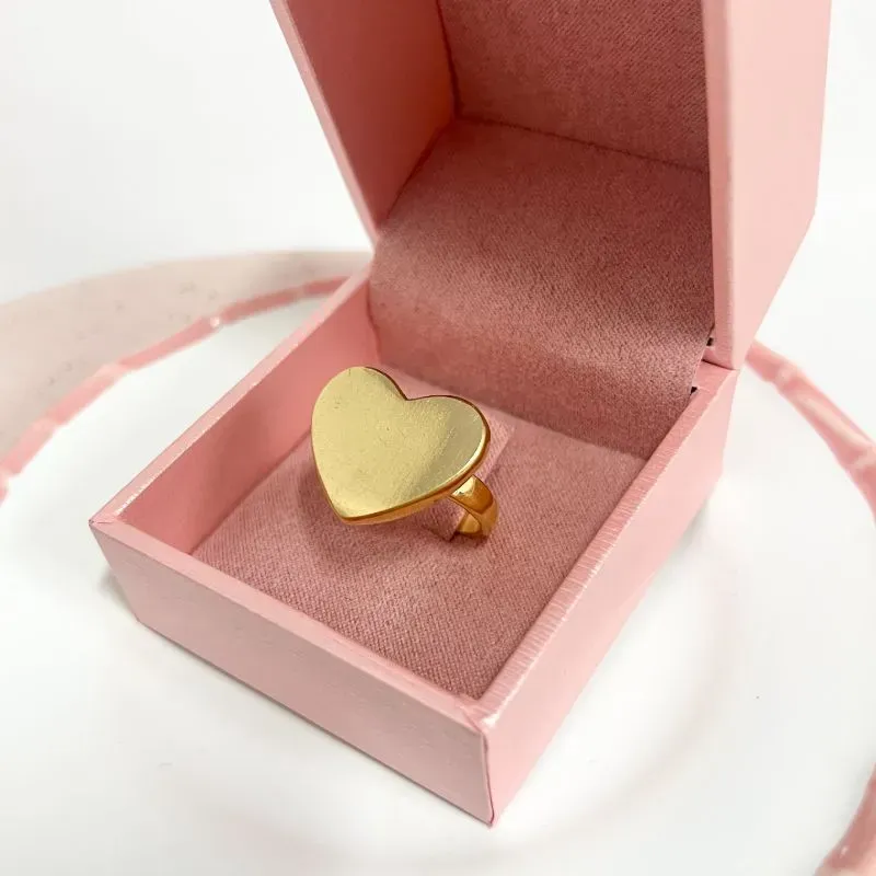 ANEL CORAÇÃO LISO ANEL CORAÇÃO LISO