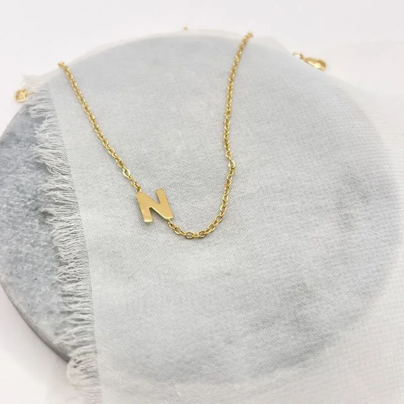 COLAR LETRA LATERAL - N COLAR LETRA LATERAL - N