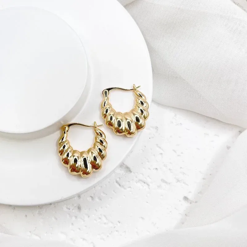 BRINCO ARGOLA CROASSAN COM FECHO ITALIANO BRINCO ARGOLA CROASSAN COM FECHO ITALIANO