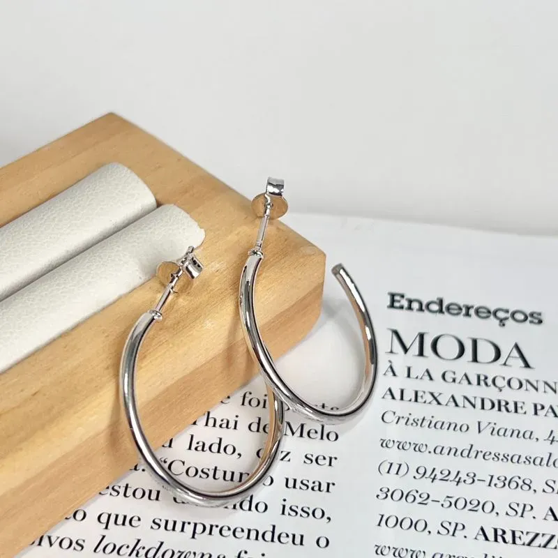 BRINCO ARGOLA FIO TRADICIONAL 2,5CM BRINCO ARGOLA FIO TRADICIONAL 2,5CM