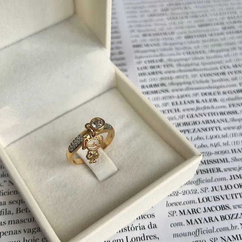 ANEL MENINA COM PONTO DE LUZ ANEL MENINA COM PONTO DE LUZ